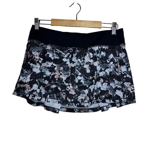 Lululemon Pace Rival Skirt Spring Bloom Multi Womens Size 8 Tennis Pickleball - Picture 4 of 12